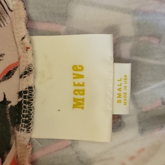 Anthropologie Maeve | Ligeia Print Faux Wrap Skirt Size Small - Picture 6 of 6